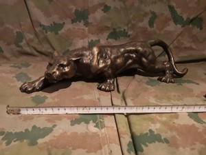 Panther aus Gusseisen 40 cm 4 Kg