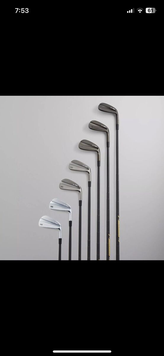 Kith X Taylor Made Full Iron Set P-4i K790 STIFF - READY TO Kith X Taylor Made Full Iron Set P-4i K790 STIFF - READY TO