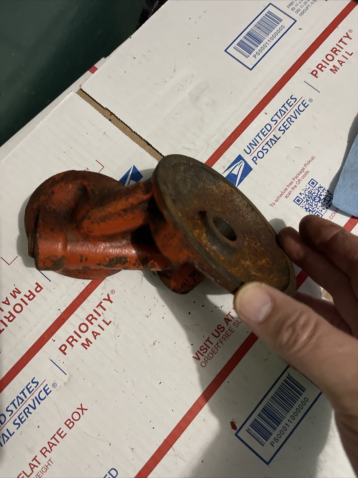 MOPAR Small Block 90 Degree Oil Filter Adapter LA 273 318 340 360 Dodge