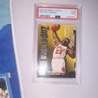 SkyBox 1997-98 Z-Force Michael Jordan #190 Chicago Bulls PSA 9 Base Card