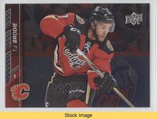 2015-16 Upper Deck Silver Foil Board TJ Brodie #279 READ 6f8
