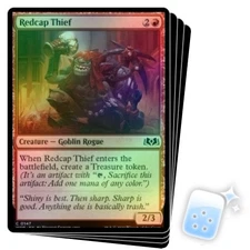 FOIL REDCAP THIEF X4 Wilds Of Eldraine WOE Magic MTG MINT CARD