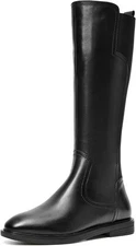 BEAU TODAY Knee High Boots for Women, Womens Genuine Leather Boots, Classic... 