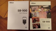Nikon Autofocus SpeedLight SB-900 SB 900 USER GUIDE MANUAL BOOK Speed Light