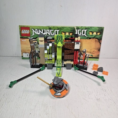 LEGO Ninjago: Rise of the Snakes Training Set 9558 INCOMPLETE