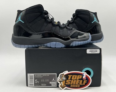 DS New Nike Air Jordan Retro 11 Gamma Blue 2025 Size 5 Authentic Grade School 