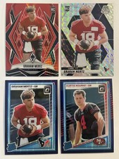 Graham Mertz Kurtis Rourke Rookie Lot Mosaic Optic Rated Rookie RC