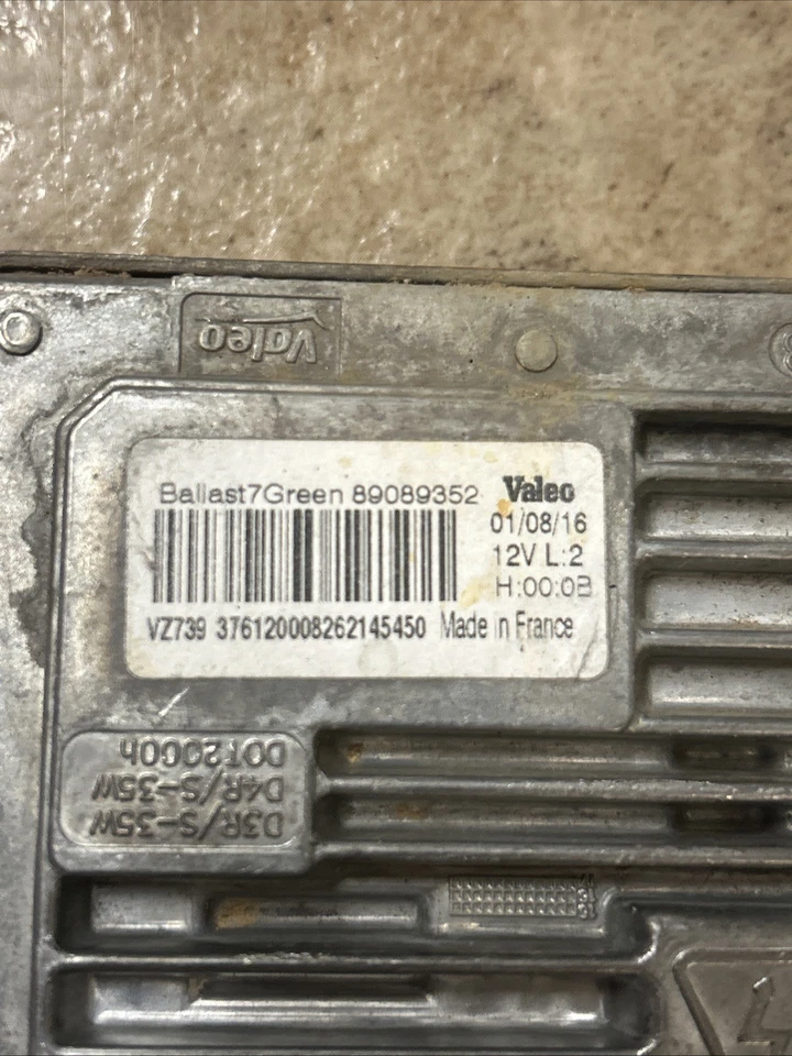 HID Headlight Module Ballast OEM GMC JAG JEEP ROVER CHEVY BUICK VOLVO 89089352 - Image 3 of 3