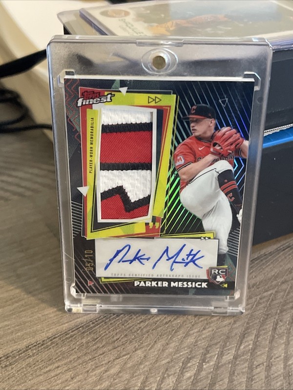 2026 Topps Finest - Parker Messick Finest RPA-PM RC Patch Auto. 05/10