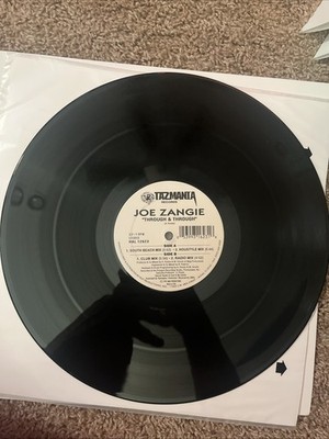 Joe Zangie ''Through & Through'' NM condition rare freestyle vinyl