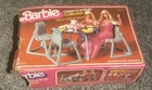 Vintage 1978 Barbie Dream Furniture Collection Dining Table And Chairs