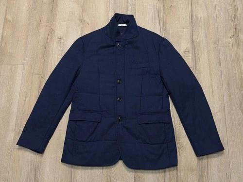 Mens Boggi Milano Easy Formal Wool Blazer Style Jacket Insulated Blue Size 52 - product listing photo