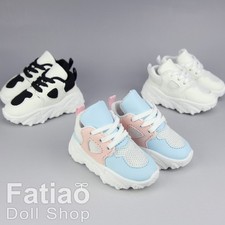 Fatiao 1/4 BJD Doll Sneakers MSD MDD Sports Gym Casual Fashion Shoes