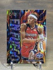 2024 Panini Select WNBA Brittney Sykes En Fuego Flash Prizm #11 Mystics Laces