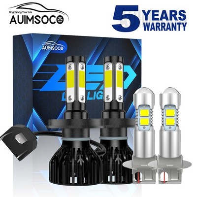 For Land Rover Discovery Sport Utility 1994-1998 LED Headlight & Fog Light Bulbs