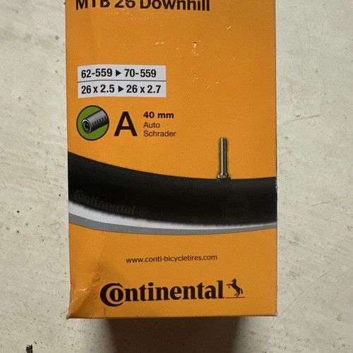 Continental Contitube 26 x 2.5-2.7 Downhill DH Mountain Bike Tire Inner Tube 26” - Picture 3 of 8