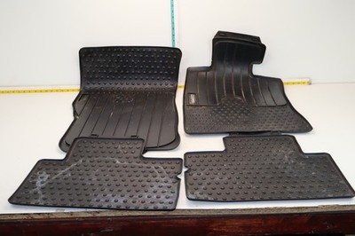 2008-2014 Mini Cooper Front & Rear Floor Rubber Mat Set of 4 51470416195 OEM