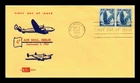 DR JIM STAMPS US COVER AIR MAIL 4C FIRST DAY ISSUE SCOTT C48 KOLOR KOVER CACHET