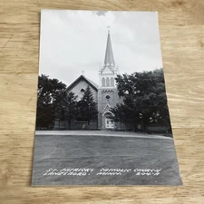 St. Patrick’s Church Lanesboro Minnesota Real Photo Postcard RPPC