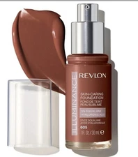 Revlon Illuminance Skin-Caring Liquid Foundation 1 fl. oz. Rich Mahogany 2 Pack