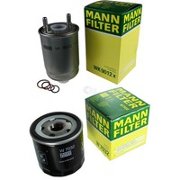 Mann Inspektionspaket Filterset FüR Renault ScéNic III 1.5 Dci Grand Megane