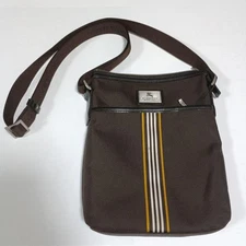 Burberry Black Label Shoulder Bag Brown Men Bag JPN Original Collection VHTF