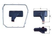 Neu - Mahle HX185D Hydraulikfilter, Automatikgetriebe FüR Audi Porsche
