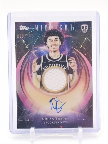 NOLAN TRAORE 2025-26 TOPPS MIDNIGHT RPA ROOKIE TWILIGHT RC AUTO /199 Q3668