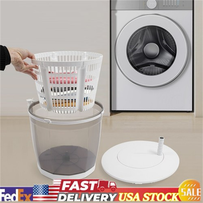 #ad Compact Portable 4.4lbs Washer amp; Spin Dryer Manual Washer For Dorm Travel RV Use $57.47