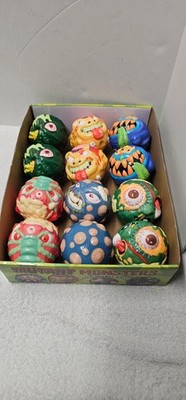 Mutant Monsters High Bounce Balls Full Box Lot Of 12 New