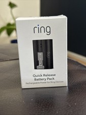 Ring Video Doorbell Quick Release Rechargeable Battery Pack Sealed Devices