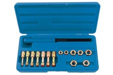 LASER 5555 15pc Steel Thread Tap Die Set For Metric Thread Repair Maintenance