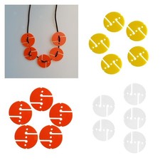 Lot de 5 cordes rondes légères en PVC anti-vibrations