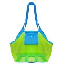 Mesh Beach Toys Bag Extra Large Beach Bags and Totes Sand Tote Bag Storage Ba...