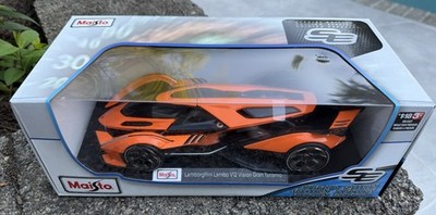 Maisto Lamborghini Lambo V12 Vision Gran Turismo 1:18 Orange Special Edition