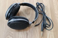 SENNHEISER HD650 Open Back Audiophile Headphones Modified Cable Manual Japan