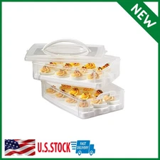 Snapware Refrigerator Egg Holder Keeper Carrier Deviled Tray Storage Container