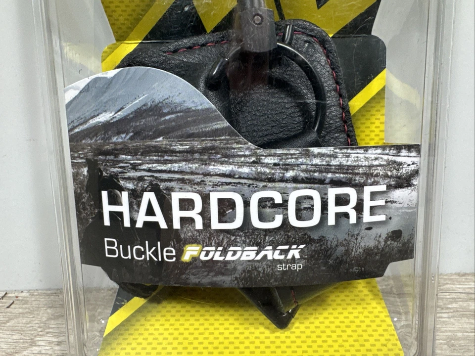 TruFire Hardcore Buckle Foldback Strap Compound Bow Index Release HDBBLKF NEW - Image 3 of 4