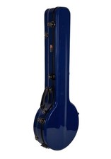 Crossrock Fiberglass Banjo Case fits Openback 17-Fret Tenor styles of Banjos