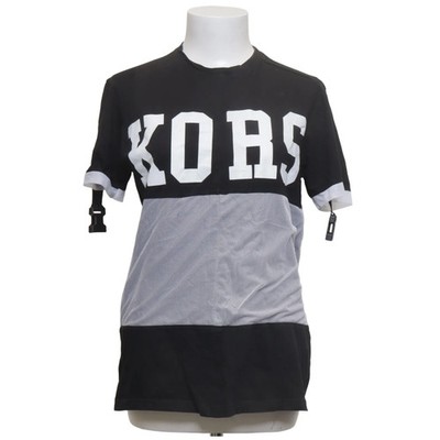 Roberta, T-shirt, Größe: XL, Schwarz/Weiß/Grau, Baumwolle, Print, Damen #q3G