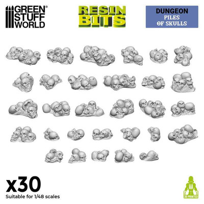 Green Stuff World: Basing Bits - Bones | Animals | Mushrooms - Resin Bits
