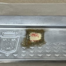 Nos Ford 1957 Custom 300 Fairlane Rear Door Sill Scuff Plate