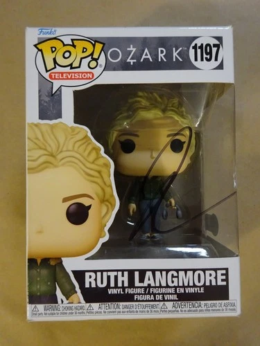 Signed Julia Garner Autographed Ozark Ruth Langmore Funko Pop Beckett BAS COA