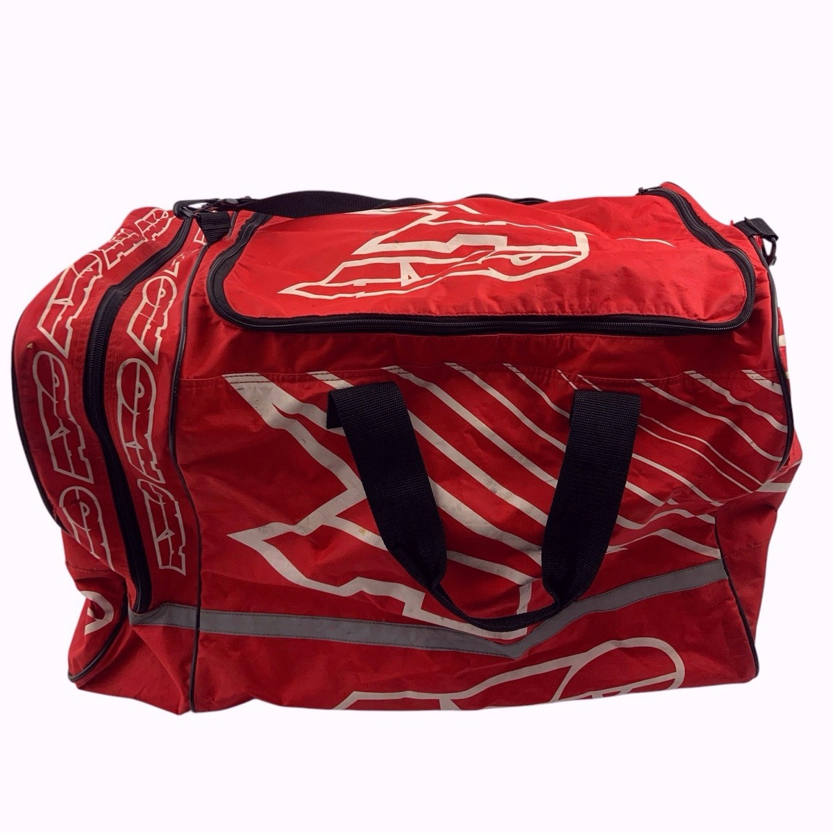 Vintage 90s AXO Motocross Weekender Racing Large Gear Duffle bag
