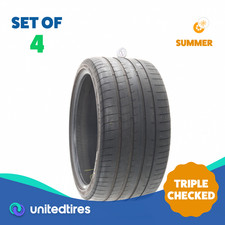 Set Of 4 Used 30530zr21 Goodyear Eagle F1 Asymmetric 3 Nf0 104y - 6-6.532