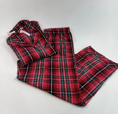 Women s Victoria Secret Flannel Long Pajamas