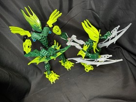 LEGO BIONICLE 8980 Gresh Glatorian & 7117 Gresh Bionicle STARS Complete Figures