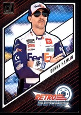 Denny Hamlin 2024 Donruss #19 NASCAR READ FREE SHIPPING AutographDen