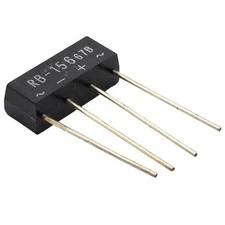 2pcs Sanken RB-156 600V 1.5Amp Full Wave Bridge Rectifier for Amps and Tuners