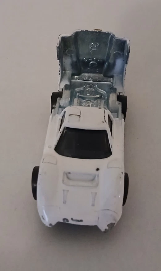 Mattel Hot Wheels Redline Ford J-Car No1 белый 1967 - Изображение 4 из 4